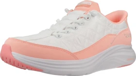 Skechers Slip-Ins: Contour Foam - Cozy Fit weiß/rot (Damen)