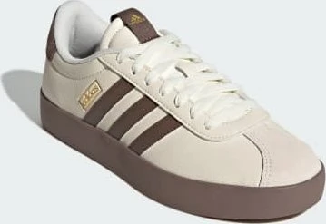 adidas VL Court 3.0 off white/earth strata/gold metallic (Damen)