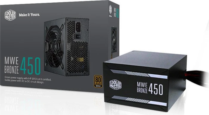 Cooler Master MWE Bronze 450W, ATX 2.31