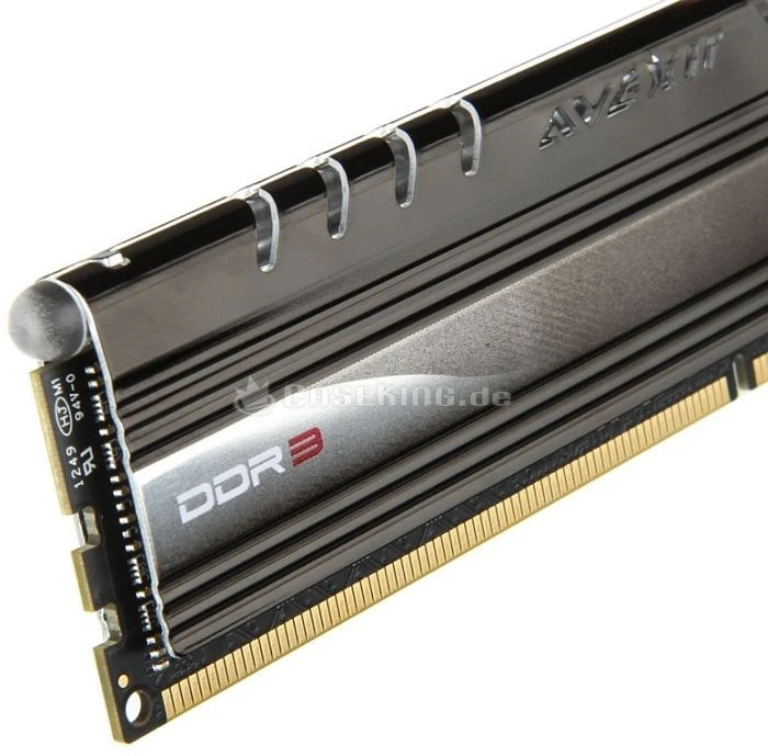 Avexir Core Series LED blau UDIMM 16GB Kit, DDR3-2400, CL11-13-13-31