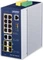 Planet IGS-5225 Industrial Railmount Gigabit Managed Switch, 10x RJ-45, 4x SFP, 240W PoE+ Vorschaubild