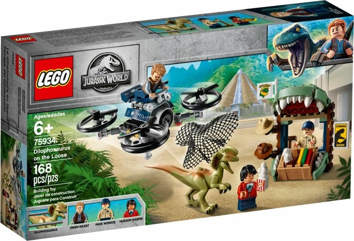 LEGO Jurassic World - Dilophosaurus auf der Flucht