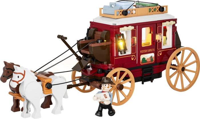 Lumibricks Western Postkutsche