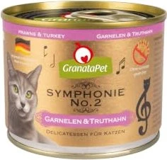 GranataPet Symphonie No.2, mit Garnelen & Truthahn, 1.20kg (6x 200g)