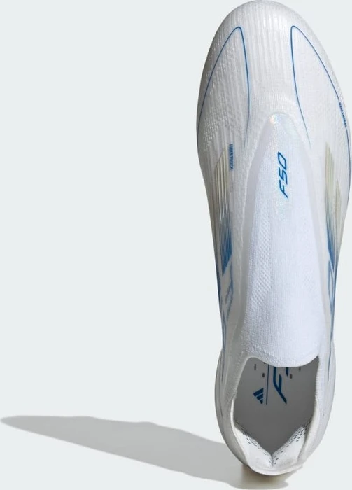 adidas F50 Elite Laceless FG cloud white/pearl met.
