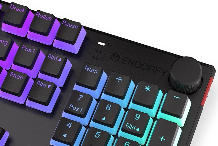 Endorfy Thock Pudding, PBT, LEDs RGB, Kailh RED, USB, DE
