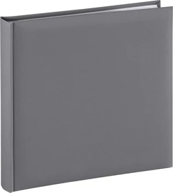 Hama Jumbo Fotoalbum, 30x30, 80 weiße Seiten, Fine Art grau