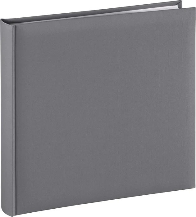 Hama Jumbo Fotoalbum, 30x30, 80 weiße Seiten, Fine Art grau