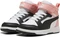 Puma Rebound V6 Mid puma white/strong gray/pink fruit (Junior) Vorschaubild