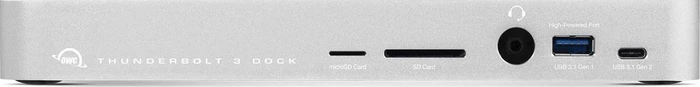 OWC Thunderbolt 3 Dock, 14-port, silber