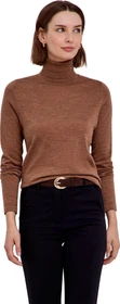 Falke Casual Wool Rollkragen Pullover nut mel. (Damen)