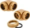 Corsair Hydro X Series XF Hardline, OD Fitting 90° 14mm, gold, 2er-Pack Vorschaubild