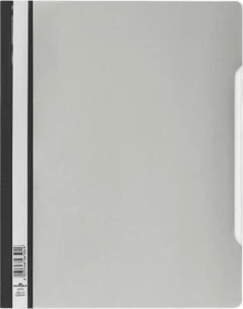 Durable Sichthefter opak, A4+, grau/transparent, 50er-Pack