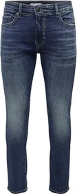 ONLY & SONS Slim Mid Loom Jeans medium blue denim (Herren)