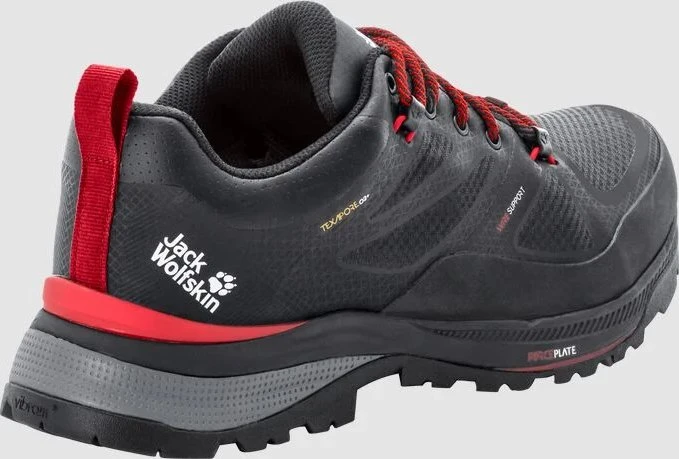Jack Wolfskin Force Striker Texapore Low phantom/red (Herren)
