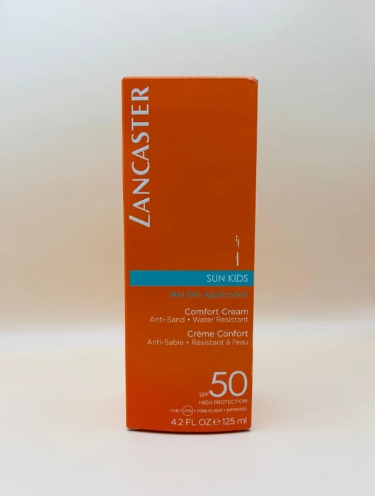 Lancaster Sun for Kids Comfort Cream Wet Skin Sonnencreme LSF50, 125ml