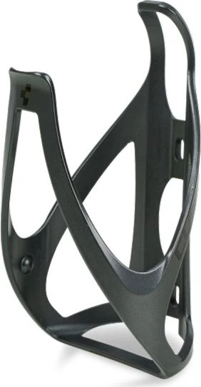 Cube HPP Flaschenhalter matt irridium'n'glossy black