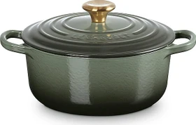 Le Creuset Signature Gusseisen Bräter rund 20cm 2.4l thyme
