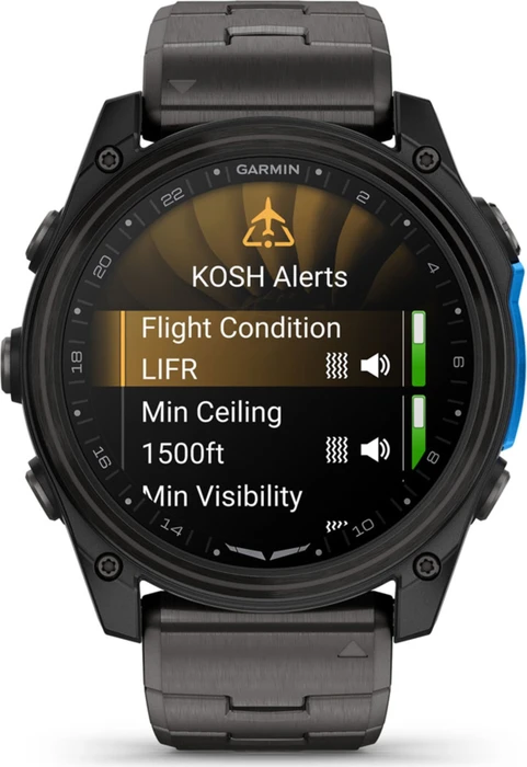 Garmin D2 Mach 2 Pro carbon grey dlc titanium