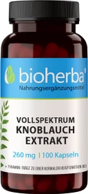 Bioherba Vollspektrum Knoblauch Extrakt 260mg Kapseln, 100 Stück