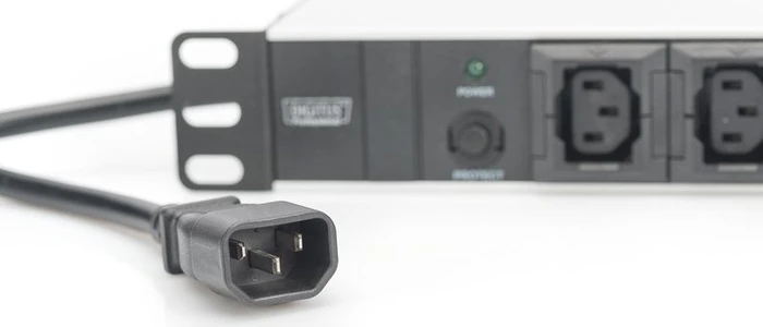Digitus 19" Steckdosenleiste, 1HE, 10-fach, 250V, 2m