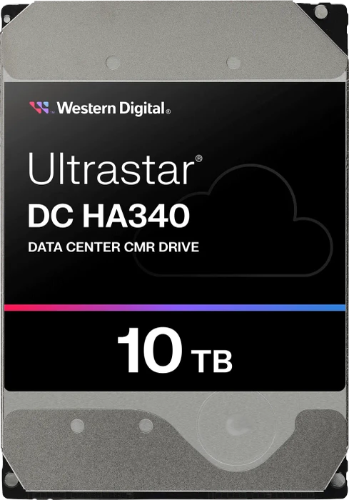Western Digital Ultrastar DC HA340 10TB, SE, 24/7, 512e / 3.5" / SATA 6Gb/s