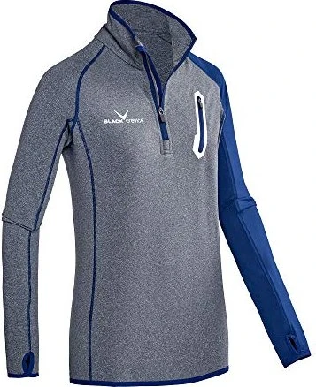 Black Crevice Micro Funktionsshirt langarm grey/steel blue (Damen)