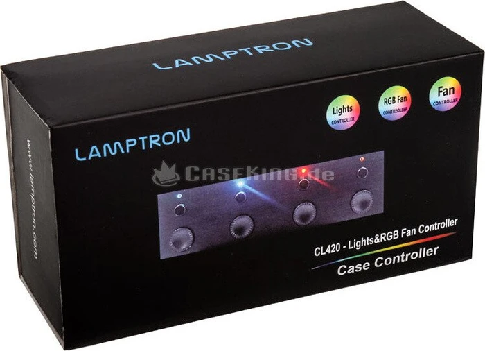 Lamptron CL420, Licht- und Lüftersteuerung, 4-Kanal