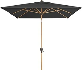 Doppler Alu Wood Ultra Sonnenschirm 300x200cm anthrazit