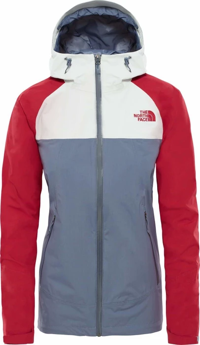 The North Face Stratos Funktionsjacke grisaille grey/tin grey/rumba red (Damen)