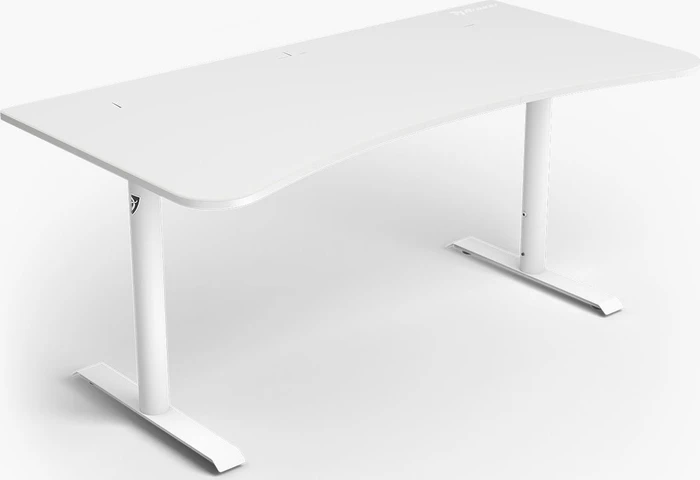 Arozzi Arena Gaming Desk Schreibtisch 160x82cm weiß/weiß