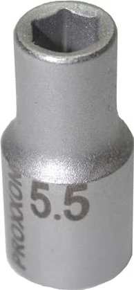 Proxxon Außensechskant Steckschlüssel 1/4", 5.5x25mm