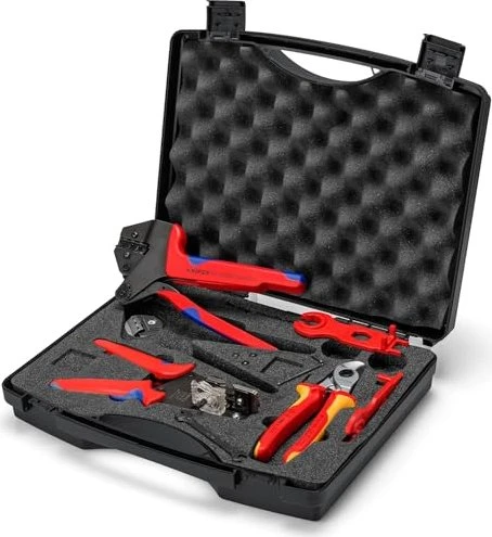 Knipex Photovoltaik Handwerkzeugset inkl. Koffer, 7-tlg.