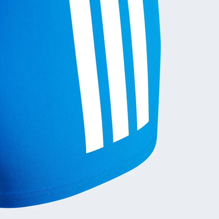 adidas 3-Streifen Boxer Badehose bright royal/white (Junior)