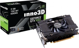 INNO3D GeForce GTX 1060 Compact X1, 3GB GDDR5, DVI, HDMI, 3x DP