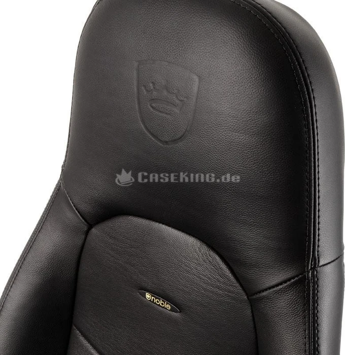 noblechairs Icon Leder Gamingstuhl, schwarz