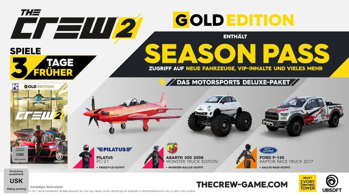 The Crew 2 - Gold Edition (PS4)