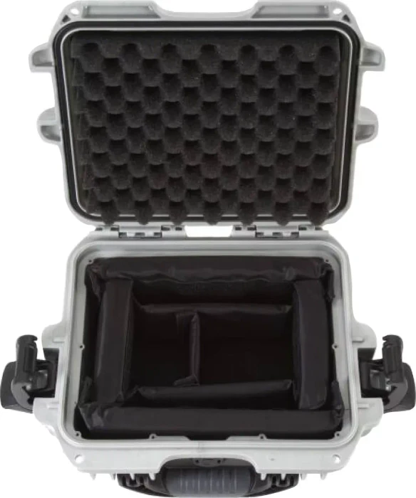 Nanuk 905 Schutzkoffer mit Trennwand silber