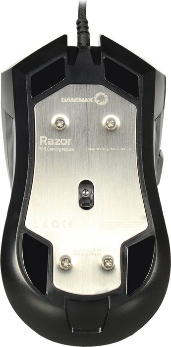 GameMax Razor RGB Gaming Mouse schwarz, USB
