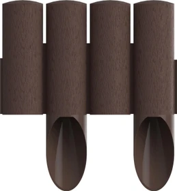 Cellfast Gartenpalisade 4 Standard Rasenkante 23.5x25.5cm grün, 4 Stück