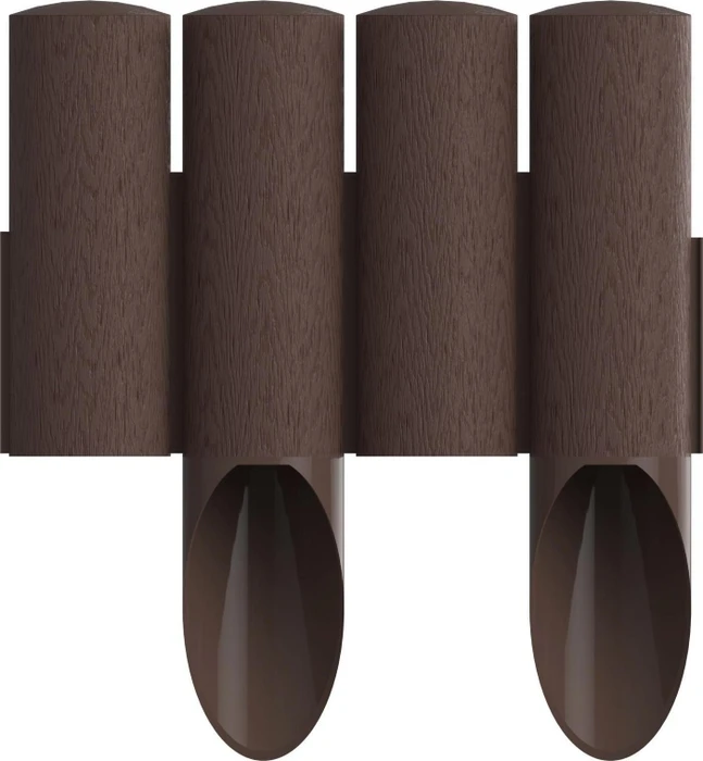 Cellfast Gartenpalisade 4 Standard Rasenkante 23.5x25.5cm grün, 4 Stück