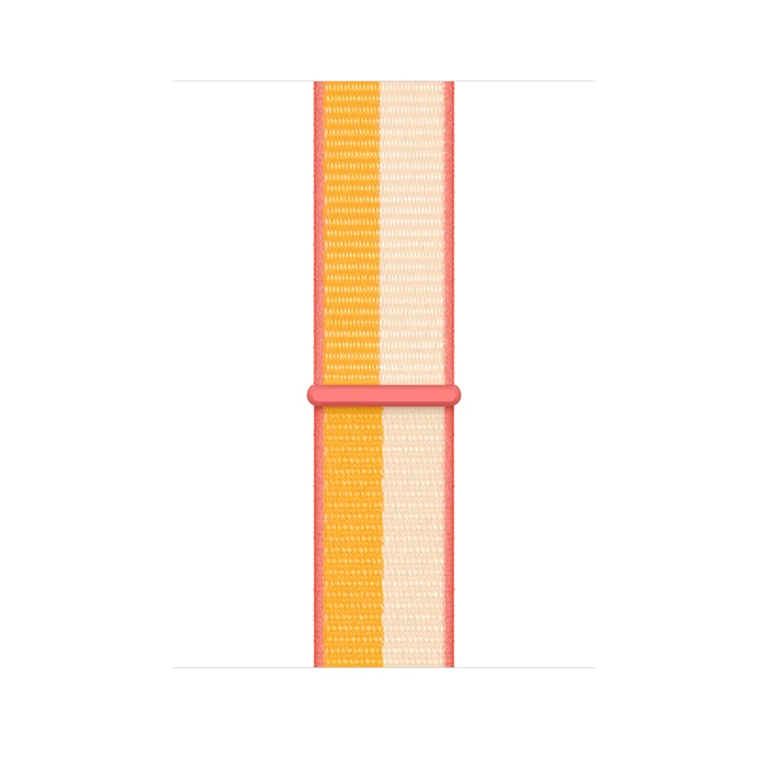 Apple Sport Loop für Apple Watch 45mm indischgelb/weiß