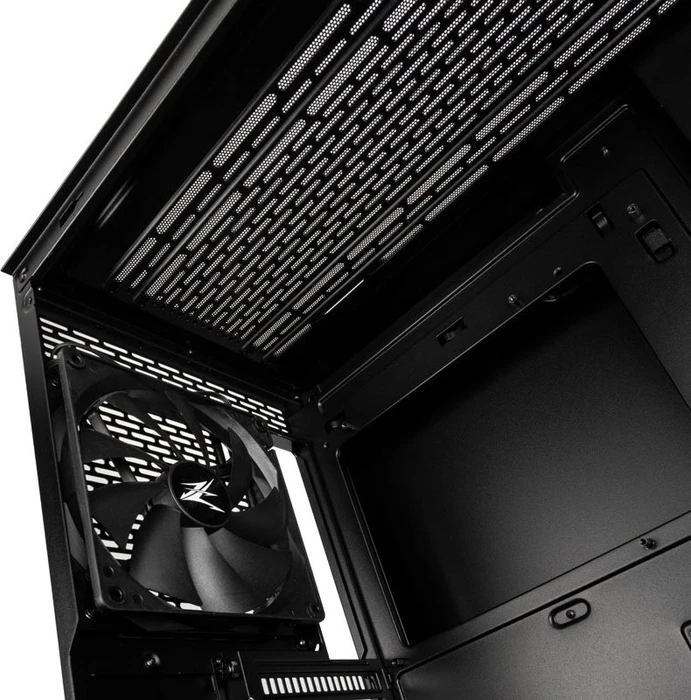 Zalman Z9 Iceberg_Black, schwarz, Glasfenster