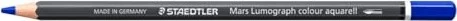 Staedtler Mars Lumograph colour aquarell 104 Aquarellstift kobaltblau, Kartonetui, 6er-Pack