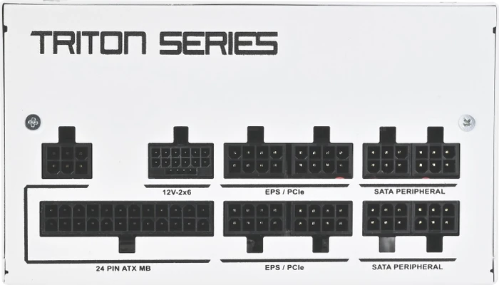 SilverStone Triton 1000Rz White Edition 1000W, ATX 3.1