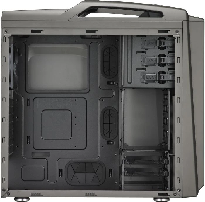 Cooler Master CM Storm Scout 2 Advanced Gunmetal, Acrylfenster