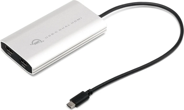 OWC USB-C Dual HDMI 4K Display Adapter with DisplayLink, USB-C [Stecker]