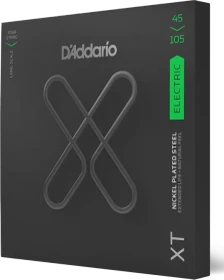 D'Addario XT Nickel Bass Regular Light Top/Medium Bottom, Long Scale