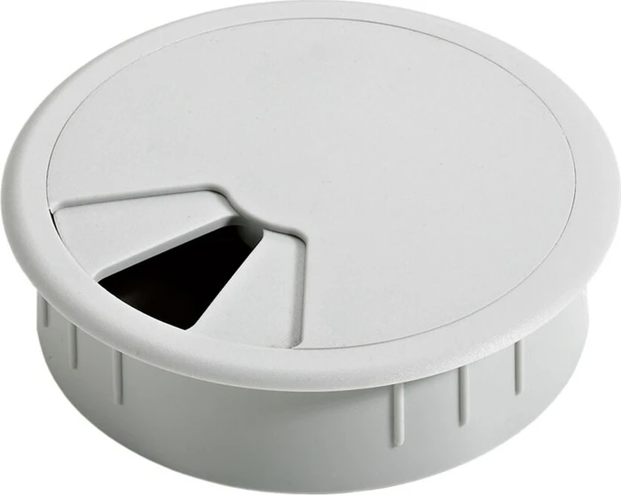 Hettich Kabeldurchführung, 60mm, grau