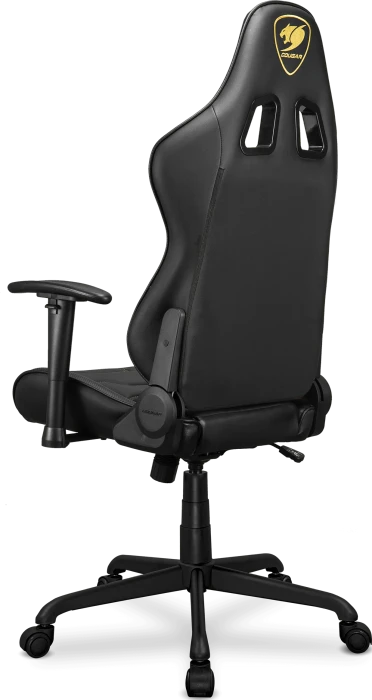 Cougar Armor Elite Royal CGR-ELI-GLB Gamingstuhl, schwarz/gold